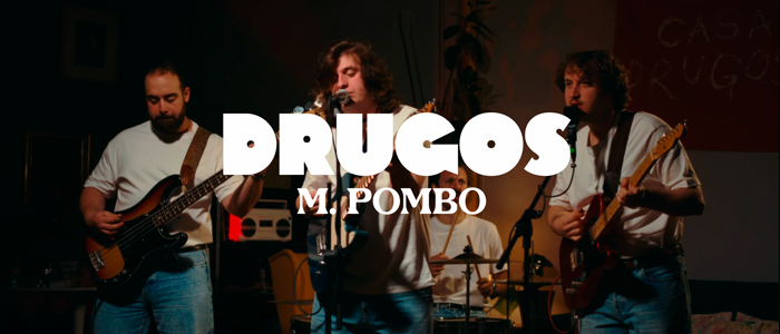 ‘M.POMBO’, EL GOLPE DE DRUGOS A LA ÉLITE DEL POSTUREO, ENTRE GUITARRAS CRUDAS Y SÁTIRA SOCIAL